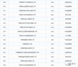 中國(guó)AAA主體信用評(píng)級(jí)企業(yè)一覽與企業(yè)信用評(píng)級(jí)服務(wù)解析